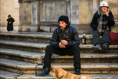 man-and-dog-rome